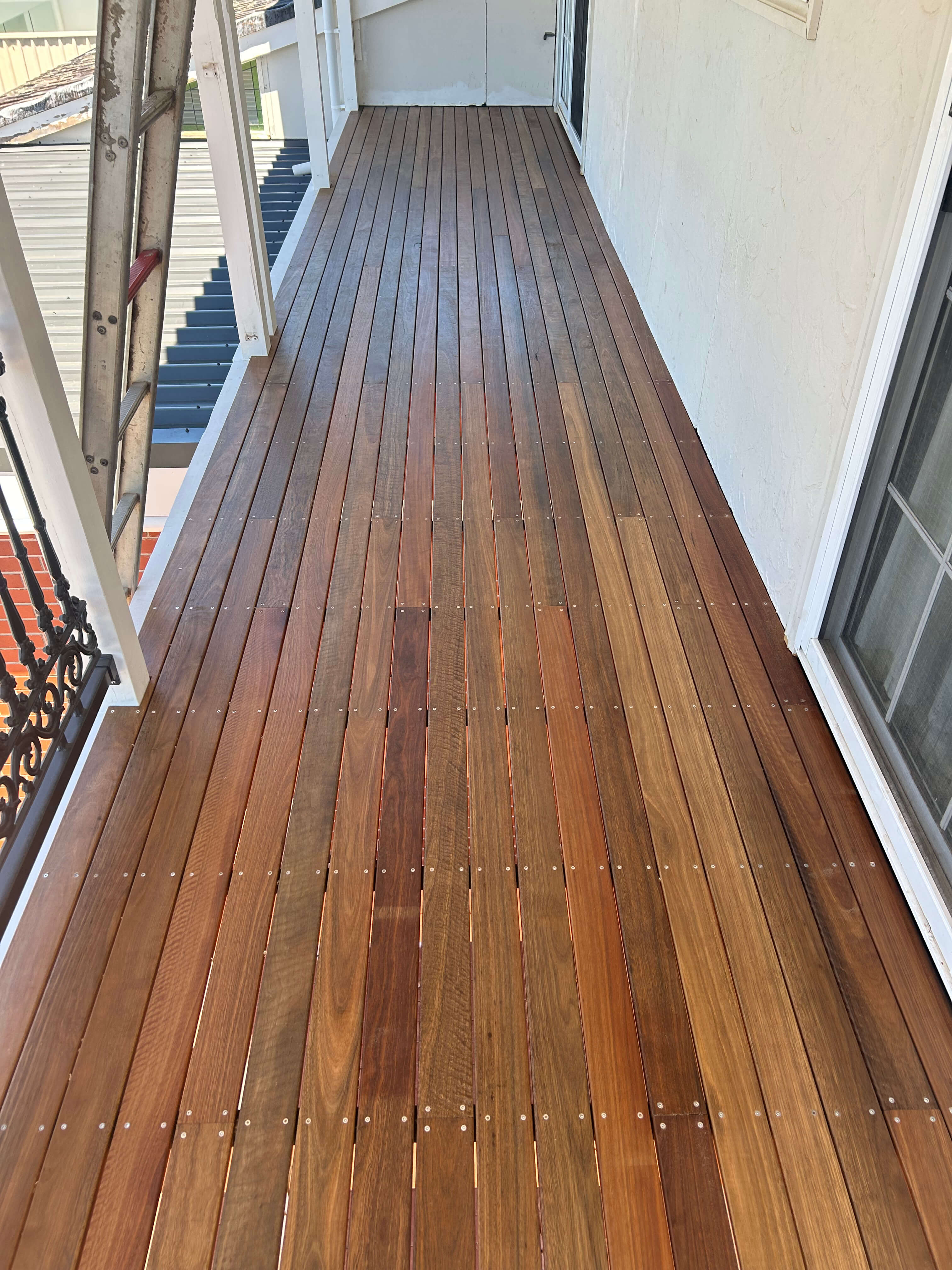 Finished deck